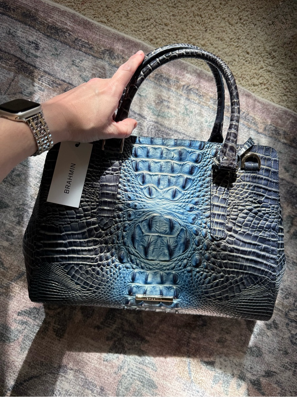 NWT Brahmin Small Finley Shadow Ombré Melbourne - Picture 3 of 13